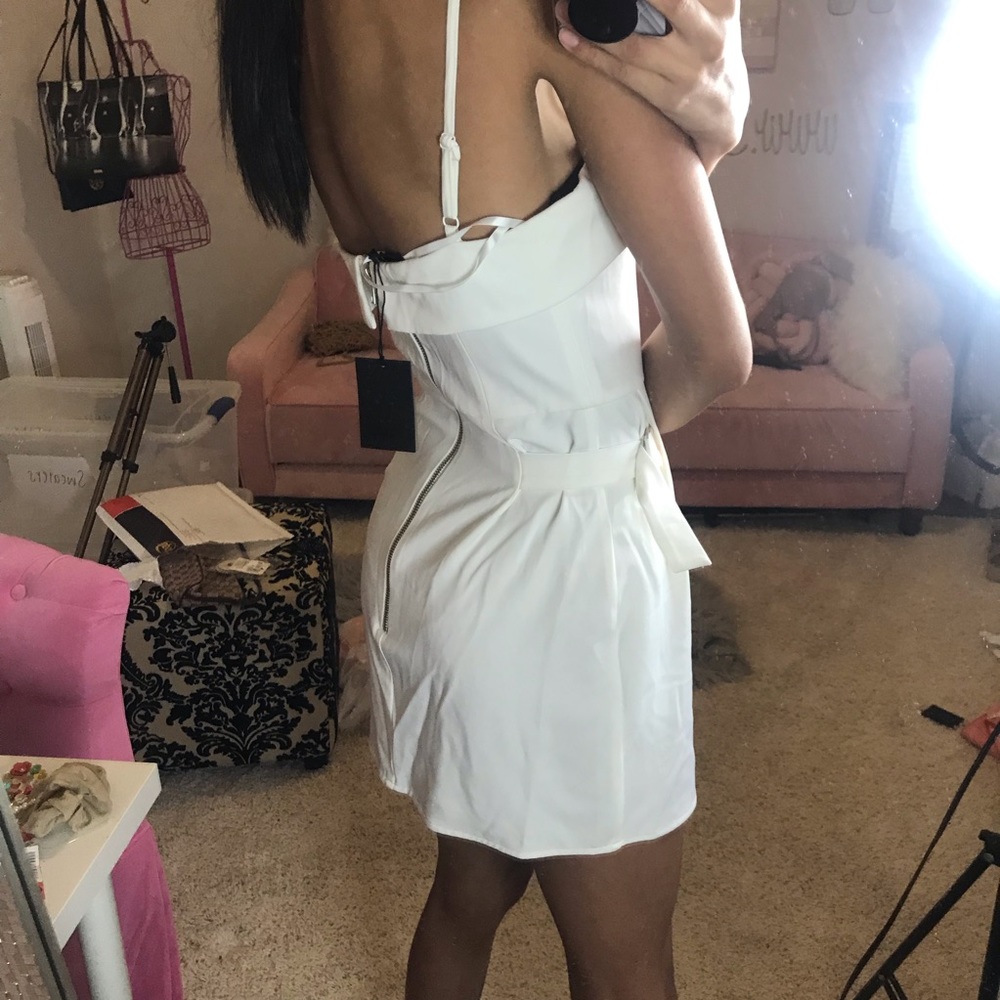 WHITE NBD DRESS - Picture 4 of 4